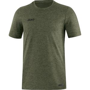 Jako Premium Basics T-Shirt khaki meliert 34 (Damen)