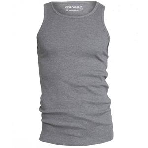 Garage Singlet 1-pack Semi Body Fit Ronde Hals Grijs Mel. 