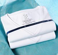 SKOT Fashion T-shirt - Regular V-neck 2-pack - White -