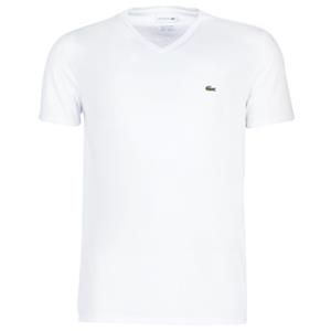 Lacoste T-shirt met labeldetail, model 'Supima'