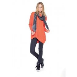 amygee Fluo loose -  - Truien en vesten - Oranje