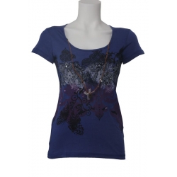 dept t-shirt - Lovely - Paars / Purple