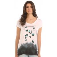 guess SS RN SEQUINS TEE -  - T-shirts - Wit