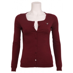 BRIDGETTE RE CARDI -  - Truien & Vesten - Rood