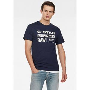 T-shirt Korte Mouw G-Star Raw GRAPHIC 8 R T SS