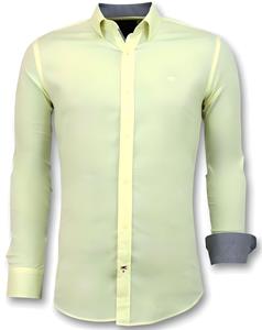 Gentile Bellini Italiaanse blouse heren lange mouw
