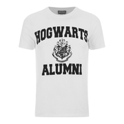 Harry Potter Herren Hogwarts Alumni T-Shirt - Weiß  Weiß