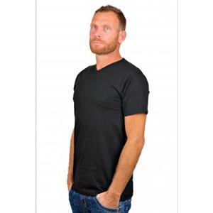 Alan Red Vermont V-Hals T-Shirt Zwart 2Pack