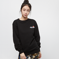 Ellesse Sweater Damen TRIOME SWEATSHIRT Schwarz Black