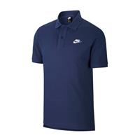 Nike polo blauw