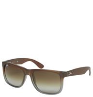 Ray Ban Sonnenbrille "RB 4165 Justin", braun-grün, Gestell mit Farbverlauf, braun/grün