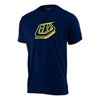 Troy Lee Designs Racing Shield Tee  - Navy