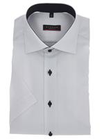 ETERNA KURZARM HEMD MODERN FIT PINPOINT WEISS UNIFARBEN
