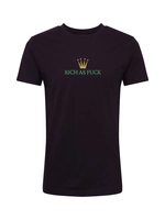 mistertee Mister Tee Männer T-Shirt Rich As Fuck in schwarz