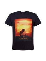 Merchcode T-Shirt LION KING SUNSET TEE MC506 Black