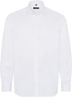 ETERNA LANGARM HEMD COMFORT FIT COVER SHIRT TWILL WEISS UNIFARBEN