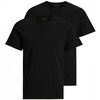 Jack & jones 2-pack T-shirt Heren Zwart