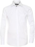 Casa Moda Herren Businesshemd uni Comfort Fit, Weiß