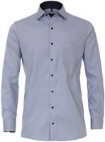 Casa Moda Herren Businesshemd uni Comfort Fit, Dunkelblau