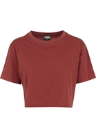 urbanclassics Urban Classics T-Shirt LADIES SHORT OVERSIZED TEE TB1555 Rot Rusty