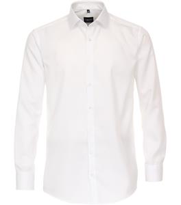 Venti Businesshemd, Langarm, Kent-Kragen, uni, Modern Fit, für Herren, weiß