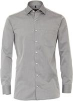 Casa Moda Herren Businesshemden uni Comfort Fit, Grau