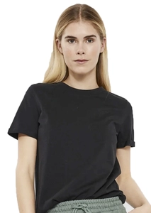 pieces Klassiek T-shirt Dames Zwart