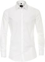 Venti Herren Businesshemd extra langer Arm 72cm uni Body Fit, Weiß
