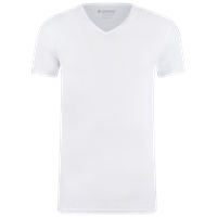 Garage Basic T-shirts 2-pack V-hals Bio Cotton Bodyfit Wit 