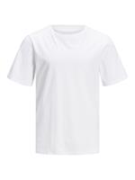 Jack & jones Biologisch Katoen Jongens T-shirt Heren White