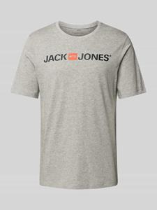 Jack & jones Klassiek T-shirt Heren Grijs