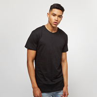 Urban Classics Shaped Longshirt Herren, schwarz