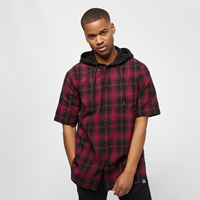 Urban Classics Hooded Short Sleeve Shirt Kurzarmhemden schwarz Herren 