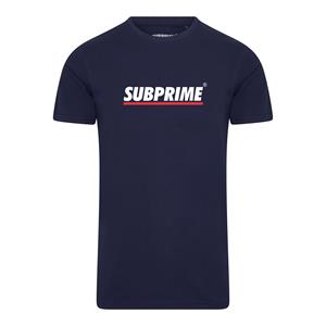 Subprime Shirt stripe white wit