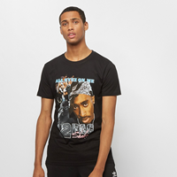 mistertee Mister Tee T-Shirt TUPAC RETRO TEE MT621 Black