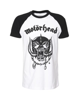 Merchcode Motörhead Everything Louder Raglan Tee MC007 White/Black