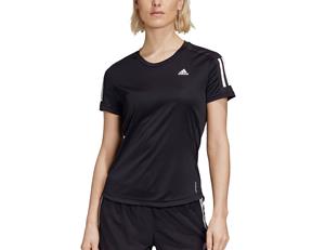 Adidas - Own The Run Tee - Hardloopshirt met Mesh