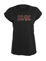 mistertee Mister Tee Ladies AC/DC Voltage Tee MT452 Black