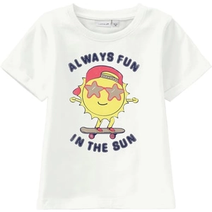 nameit NAME IT Bedrukt T-shirt Heren White