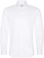 eterna Overhemd 1863 Lijn Duurzaam Wit Twill Cutaway Slim Fit