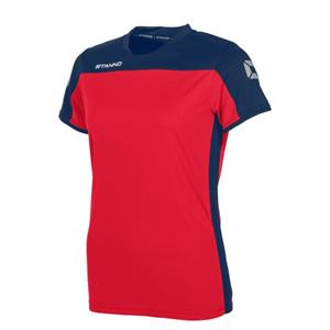 Stanno sport T-shirt rood/zwart