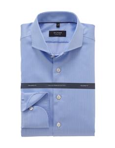 OLYMP SIGNATURE Overhemd, tailored fit, SIGNATURE Cutaway, Bleu