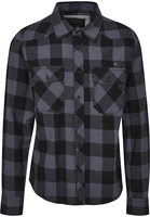 Brandit Hemd CHECKED SHIRT BD4002 Black/Charcoal