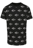 mistertee Mister Tee Männer T-Shirt Nasa Planet in schwarz