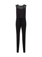 urbanclassics Urban Classics Frauen Jumpsuit Tech Mesh Long in schwarz