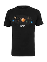 mistertee Mister Tee Männer T-Shirt Nasa Space in schwarz