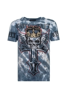 Cipo & Baxx T-Shirt BATIK SKULL