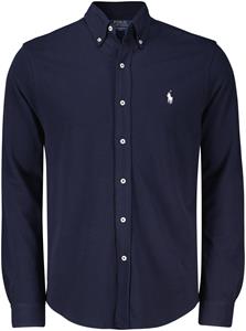 Ralph Lauren Regular fit overhemd van piqué katoen met logoborduring