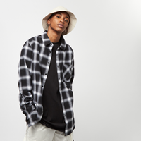 Urban Classics hemd Langarmhemden schwarz Herren 