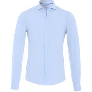 Overhemd Lange Mouw Pure H.Tico The Functional Shirt Strepen Blauw